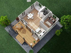 Rumah Kontena Boleh Dibesarkan